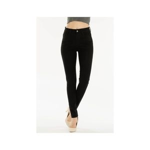 NEW Basic Trend Stretchy B High Rise Skinny Jeans.